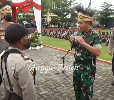 Jenderal TNI Melongo Melihat Pria Asal Papua Miliki Tinggi 149 CM Lolos Jadi Polisi 'Bisa Masuk'