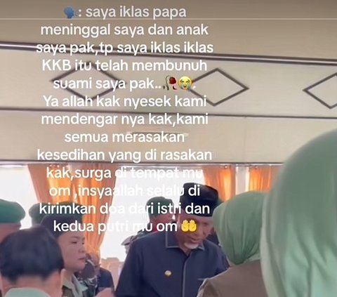 Momen Haru Upacara Persemayaman Kopda Hendrianto yang Gugur Diserang KKB, Isak Tangis Keluarga Pecah