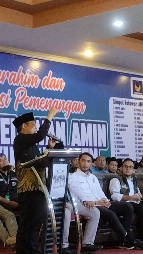 <br>Cak Imin: AMIN Menang Anggaran Desa akan Sangat Tinggi