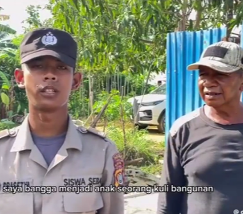 Kisah Haru Tito Berhasil jadi Polisi Angkat Derajat Ortu, Ayahnya Kuli Bangunan dan Tinggal di Rumah Sempit