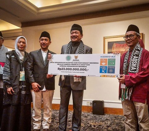 Received Donation of Rp3 Billion, BAZNAS Ready to Distribute Aid to Gaza