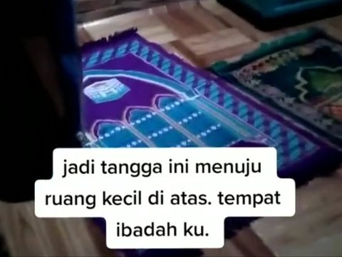 Tangga 'Gaib', Dikira Buntu Ternyata Bisa Tembus ke Mushola