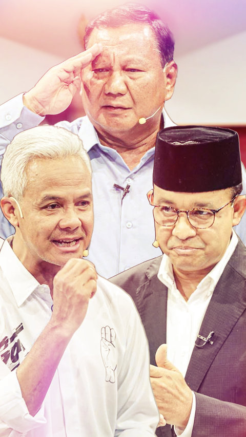 Survei FAPTI: Ganjar dan Prabowo Berpeluang Masuk Putaran Kedua