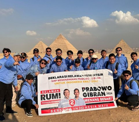 Diaspora di Mesir Dukungan Prabowo-Gibran, Siap Menangkan Satu Putaran