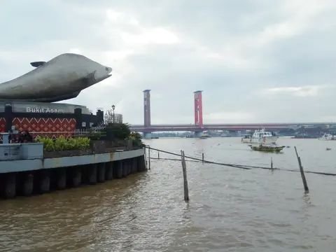 Cerita Mitos di Sungai Musi Palembang, Ada Ikan Menyerupai Naga hingga Air Berkhasiat