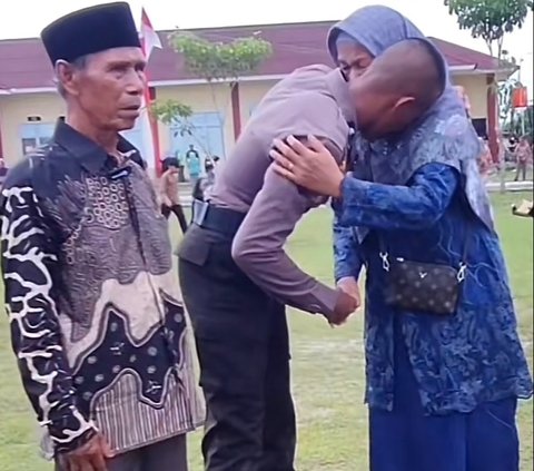 Viral Kisah Anak Pengangkut Sampah Jadi Polisi, Begini Ungkapan Rasa Bangga Sang Ayah