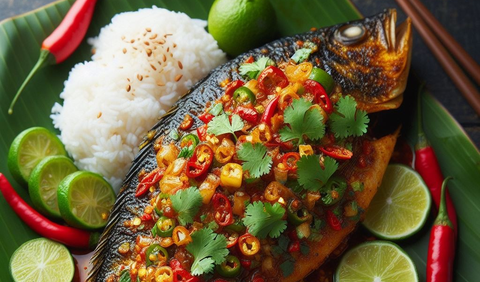 6. Resep Ikan Bakar Sambal Matah