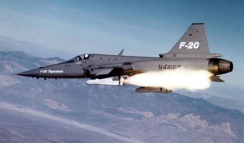 F-20 Tigershark Adalah Jet Tempur Ringan Yang memiliki Banyak Keunggulan