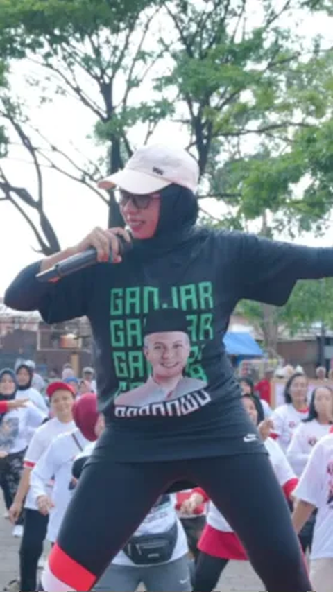 Lewat Senam Sehat, Ratusan Warga Sukoharjo Deklarasai Dukung Ganjar-Mahfud 'Perubahan Positif'<br>