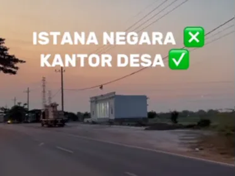 Kantor Desa di Mojokerta Bentuknya Mirip Istana Merdeka Tapi Versi Lite