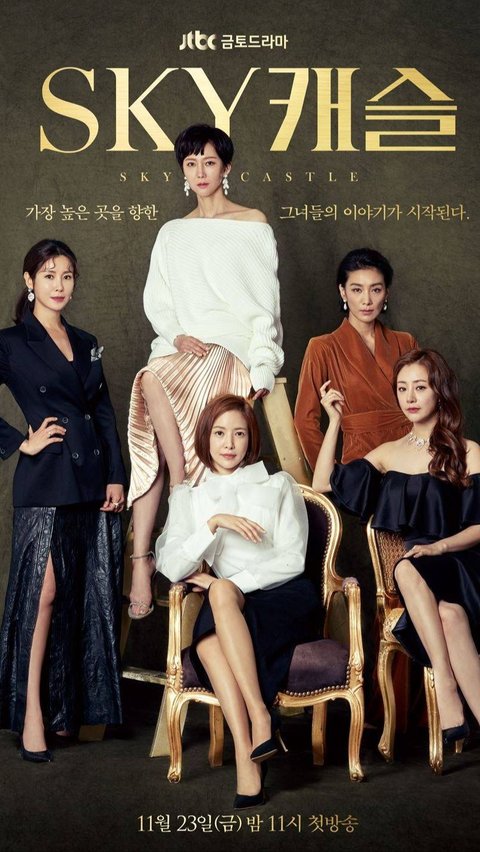 4. SKY CASTLE (2018): Ambisi dan Persaingan dalam Dunia Pendidikan Elite