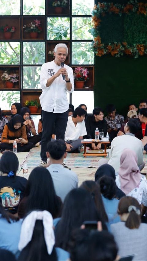 Dialog Bareng Gen Z dan Milenial, Ganjar Ajak Optimalkan Dunia Digital Lewat Program Internet Gratis-Merata