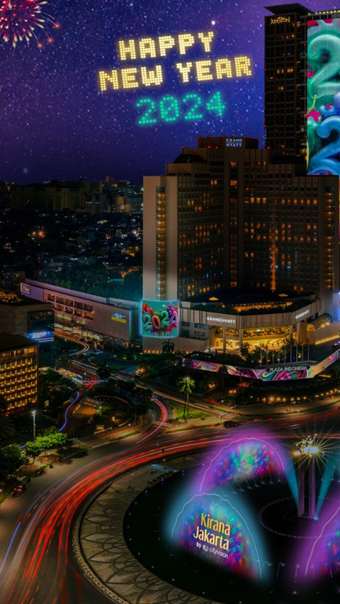 Ini 24 Titik Kantong Parkir Car Free Night Tahun Baru Jakarta
