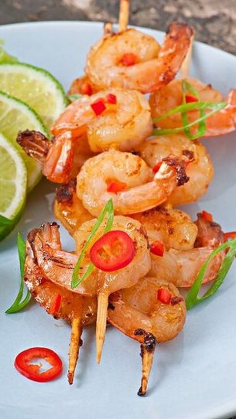 6. Sate udang<br>