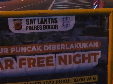 Puncak Bogor Area Vehicle-Free on New Year's Eve, Check the Alternative Routes