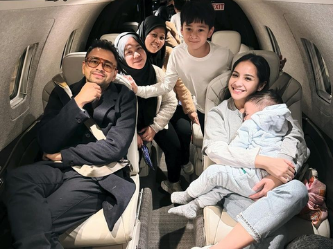 Raffi Ahmad dan Nagita Naik Private Jet ke London, Potret Sus Rini dan Mbak Lala jadi Sorotan