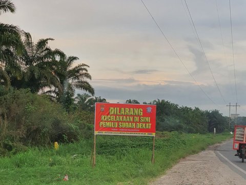 Spanduk Lucu Polres Rohil: Dilarang Kecelakaan Di Sini, Pemilu Sudah Dekat