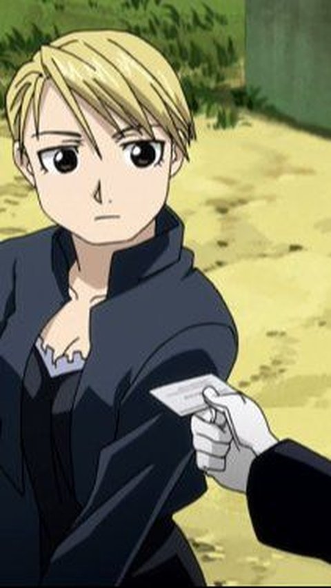 Riza Hawkeye dalam Anime Fullmetal Alchemist