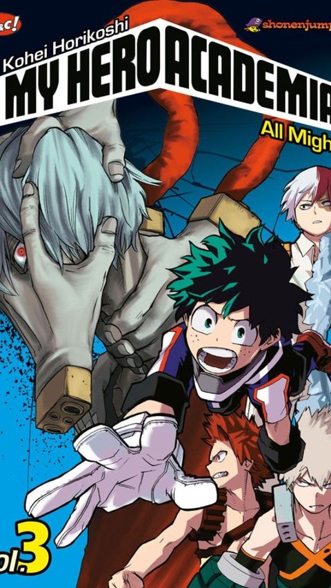 Ketiga, Manga 'My Hero Academia'