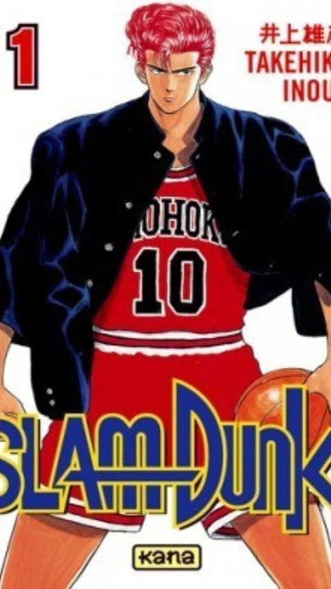 Ketujuh, Manga 'Slam Dunk'