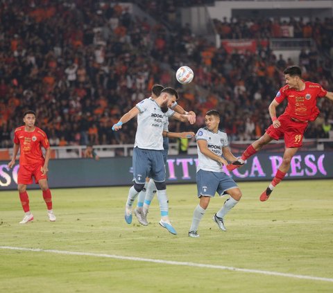 FOTO: Gol Balasan Persita Tangerang Sukses Bikin Persija Jakarta Tertahan di Posisi 9 Klasemen Laga BRI Liga 1