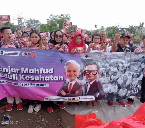 Relawan Ganjar Gelar Aksi Kemanusiaan di Kabupaten Bandung
