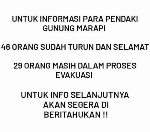 Viral Video Pendaki Minta Tolong usai Erupsi Gunung Marapi Sumatra Barat, Ini Fakta Selengkapnya