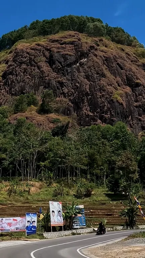 Kisah Gunung Wayang di Garut, Bentuknya Mirip Bongkahan Besar dan Kerap Terdengar Suara Gamelan