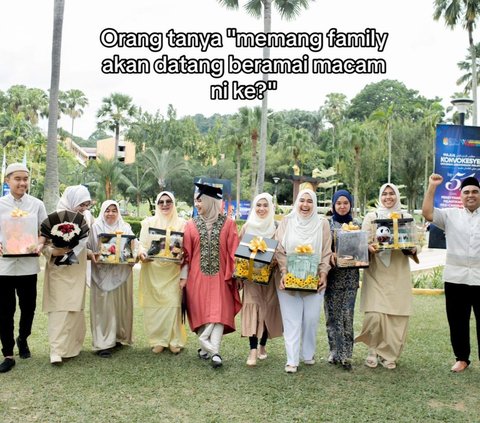 Viral Wanita Ini Terima Banyak Hadiah dari Keluarga Besarnya saat Wisuda, Bak Seserahan Pernikahan