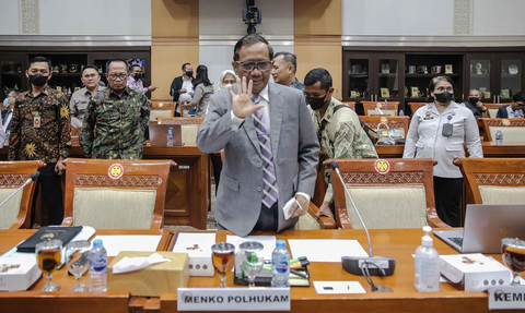 Menko Polhukam Mahfud Kaget DPR Diam-Diam Revisi UU MK, Padahal Tak Masuk Prolegnas 2023