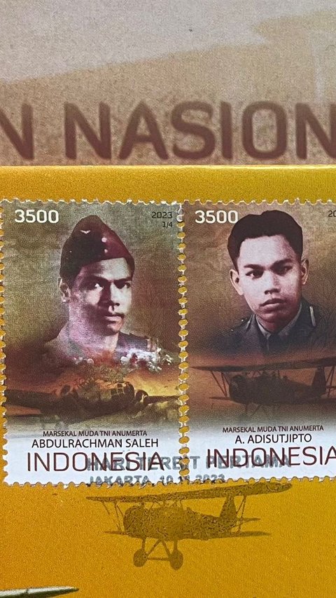 TNI AU Luncurkan Prangko Empat Pahlawan Nasional