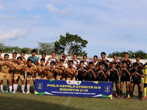 Persikutim Raih Gelar Juara di Kompetisi Piala Kepala Otorita IKN Soeratin U-15 Zona Kaltim