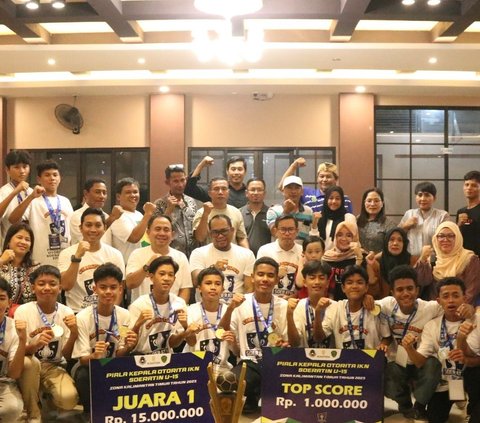 Persikutim Raih Gelar Juara di Kompetisi Piala Kepala Otorita IKN Soeratin U-15 Zona Kaltim