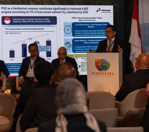 Di COP28 Dubai, Pertamina Sampaikan Panas Bumi Adalah Energi Terbarukan Paling Potensial