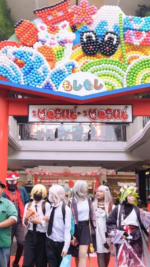 Moshi Moshi '3 Days Of Japan Festival' 2023 Sapa Pengunjung Summarecon Mall