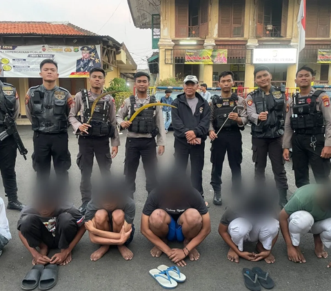 Remaja Dibacok dan Disiram Air Keras saat Tawuran di Ciledug, 6 Pelaku Ditangkap