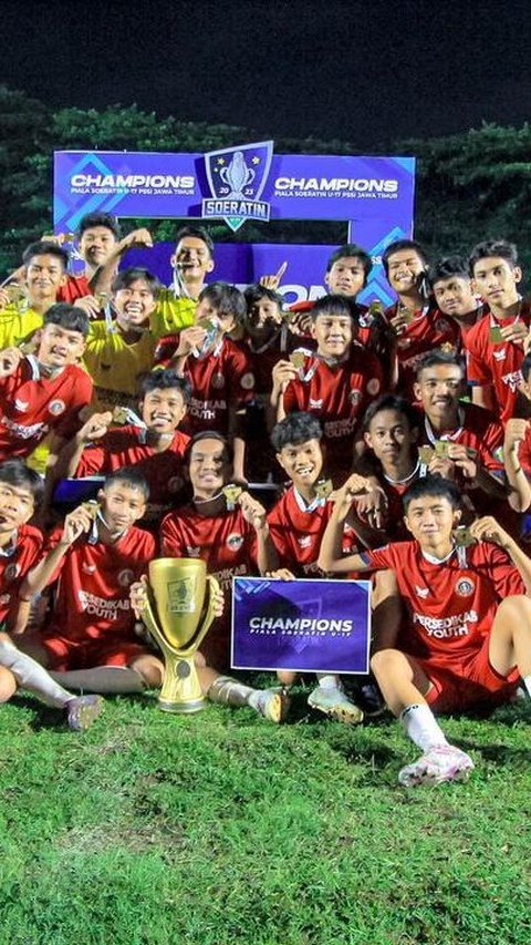 Jadi Juara di Piala Soeratin U-17 PSSI Jatim, Ini Kisah di Balik Kesuksesan Persedikab Kediri