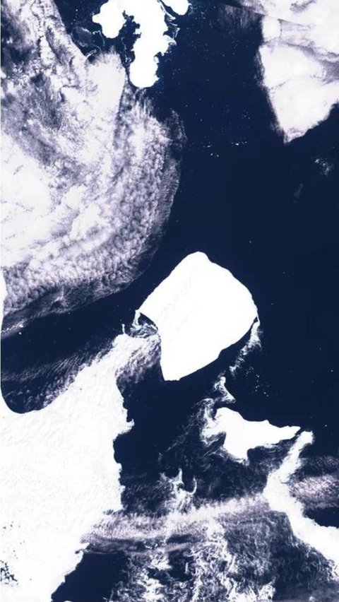 Gunung Es Berukuran 4000 km Tercabut dari Akarnya, Dampak Besar akan Terlihat di Depan Mata<br>