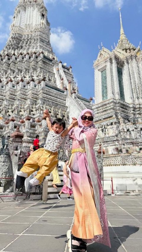 Momen Keseruan Ria Ricis Liburan ke Thailand Bersama Moana, Teuku Ryan 'Hati-hati Yah'