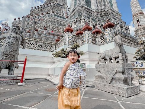 Momen Keseruan Ria Ricis Liburan ke Thailand Bersama Moana, Teuku Ryan 'Hati-hati Yah'