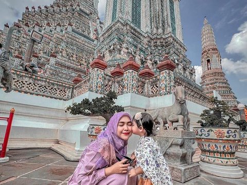 Momen Keseruan Ria Ricis Liburan ke Thailand Bersama Moana, Teuku Ryan 'Hati-hati Yah'