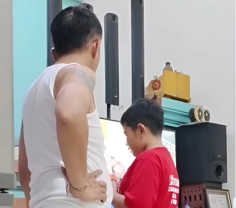 Viral Video Tegang Ayah Tegur Putranya, Ingin Tegas Malah Berakhir Tawa