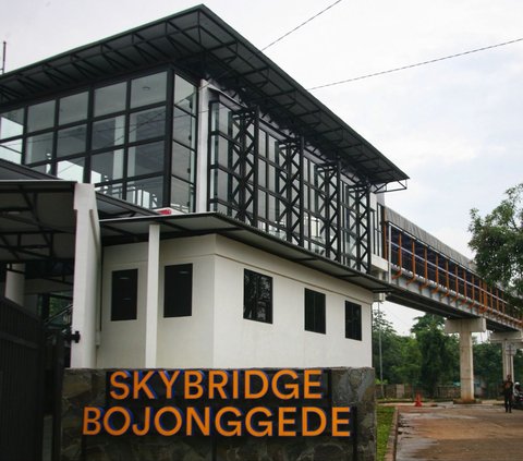 Keren, Stasiun Bojonggede Kini Ada Sky Brigde, Ini Reaksi Warganya