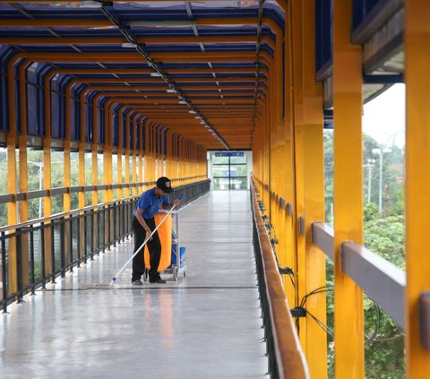 Keren, Stasiun Bojonggede Kini Ada Sky Brigde, Ini Reaksi Warganya