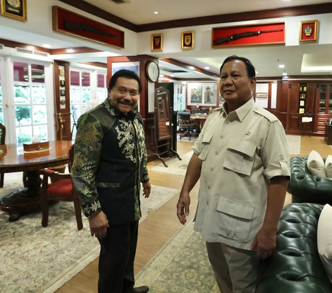 Prabowo Terima Kunjungan Hendropriyono, Ini yang Dibahas