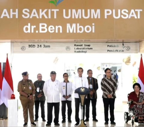 Resmikan RS Terbesar di Indonesia Timur, Jokowi: Tidak Perlu ke Jakarta, Cukup di Sini Semua Bisa Ditangani