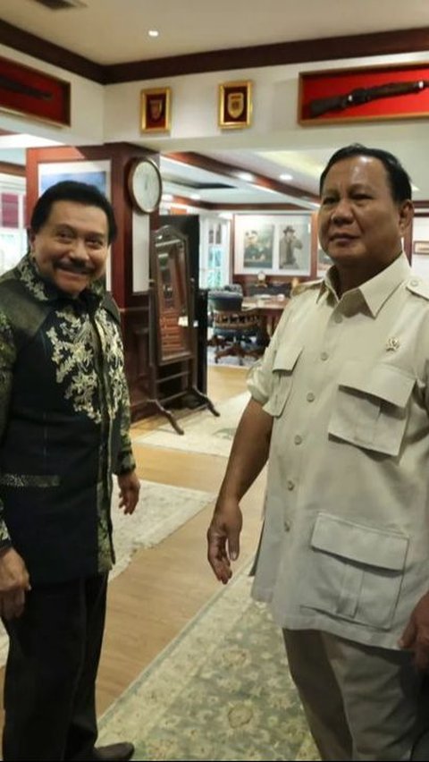 Jenderal Intelijen Mertua Eks Panglima TNI Datangi Prabowo di Kemenhan, Ada Apa?