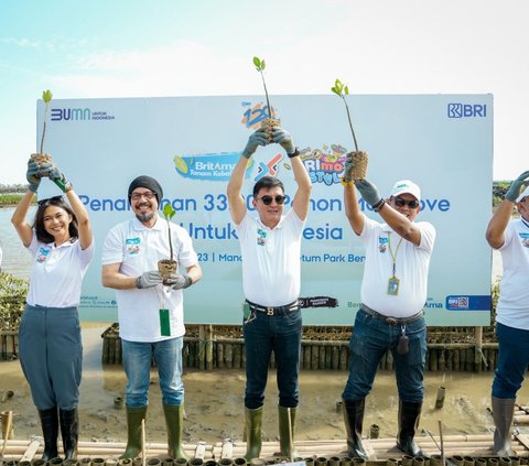 Program BritAma Tanam Kebaikan merupakan rangkaian BRImo FSTVL yang menjadi bentuk kolaborasi BRI dengan BenihBaik.