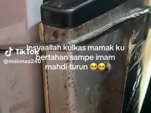 Wanita Bagikan Penampakan Kulkas Punya Orangtua, Bentuknya Miris Berharap Bertahan Hingga Akhir Zaman