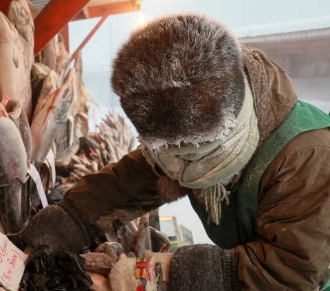 FOTO: Mengunjungi Yakutsk, Kota Terdingin di Dunia  yang Dilanda Serangan Suhu Ekstrem Minus 58 Derajat Celsius di Rusia